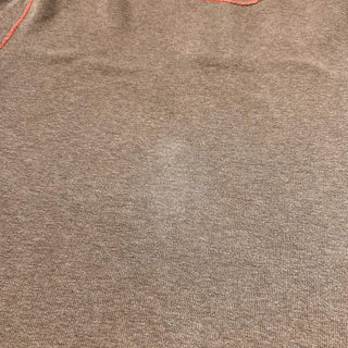 ～00's Tommy Bahama オレンジ×ブラウン リバーシブル ハーフジップ ニット セーター