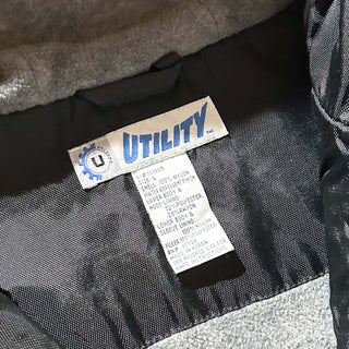00's UTILITY 裏キルティング アノラックタイプ ハーフジップ シェル ジャケット