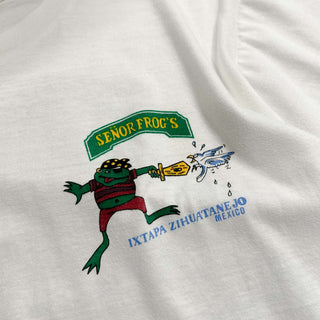 00's VALLARTA "SENOR FROG'S" スーベニア プリント Tシャツ