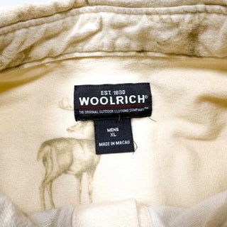 00's WOOLRICH アニマル柄 シャモア L/S シャツ