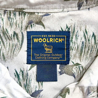 00's WOOLRICH 総柄 ボタンダウン L/Sシャツ