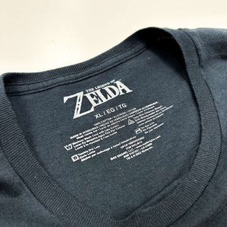 ZELDA 時のオカリナ アニメ プリントTシャツ