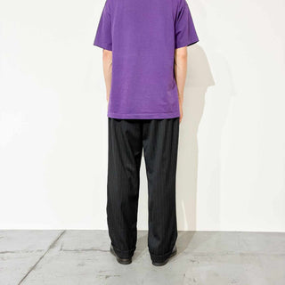 00's～ CHAPS 2タック ストライプ ウールスラックス