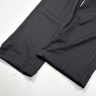00's～ CHAPS 2タック ストライプ ウールスラックス