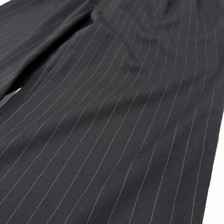 00's～ CHAPS 2タック ストライプ ウールスラックス