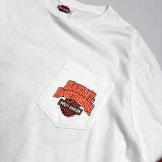 00's～ HARLEY DAVIDSON 袖プリント カットソー