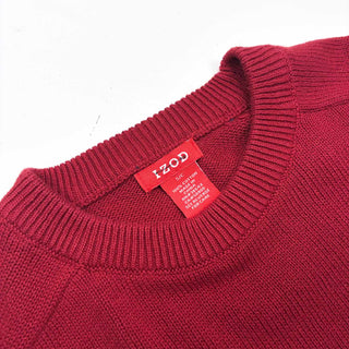 00's～ IZOD ラグラン コットン ニット セーター