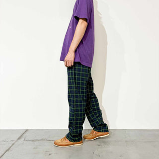 00's～ POLO RALPH LAUREN ワンポイント ドローコード チェック パジャマ パンツ