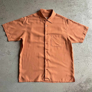 00's〜 PRONTO UOMO 織柄 モダール S/S シャツ