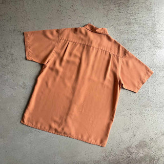 00's〜 PRONTO UOMO 織柄 モダール S/S シャツ