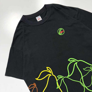 00's 巻きプリント アート Tシャツ
