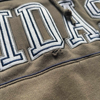 00's adidas 刺繍 スウェット パーカー "フェードボロ"