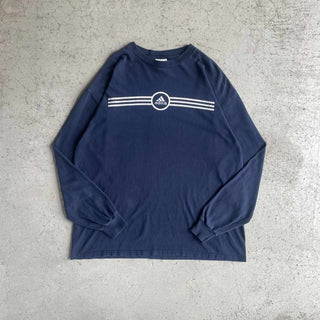 00's adidas パフォーマンスロゴ 刺繍 カットソー
