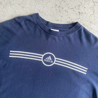 00's adidas パフォーマンスロゴ 刺繍 カットソー