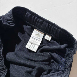 00's adidas トラック パンツ(ブラック×パープル)