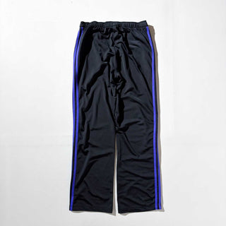 00's adidas トラック パンツ(ブラック×パープル)
