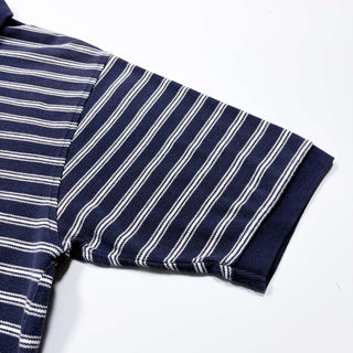 00's basic EDITION ボーダー s/s ポロシャツ