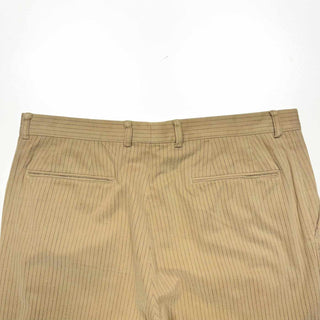 00's claiborne ストライプ コットン ワイド スラックス