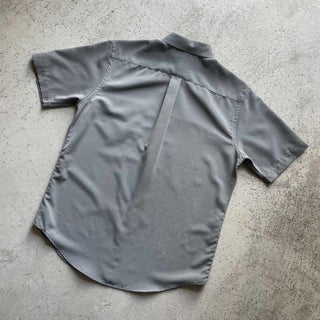 00's croft＆barrow レギュラーカラー 織柄 S/S シャツ