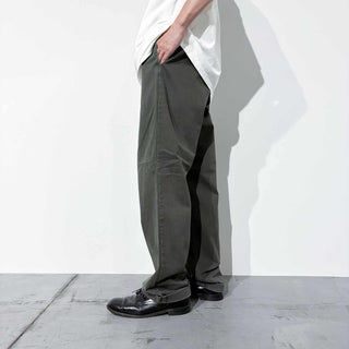 00's eddie bauer 2タック チノパンツ(オリーブ)