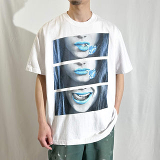 00's "girl ＆ candy" フォト プリント Tシャツ