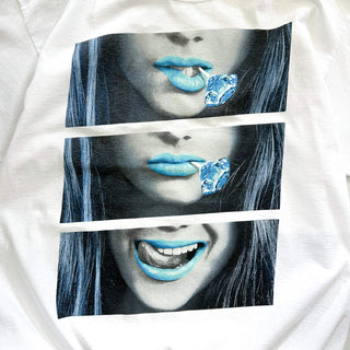 00's "girl ＆ candy" フォト プリント Tシャツ
