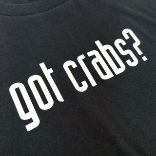 00's "got crabs?" センターロゴ プリントTシャツ