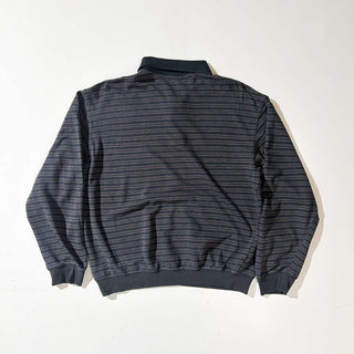 00's knight bridge バーズアイ ボーダー L/S ポロシャツ
