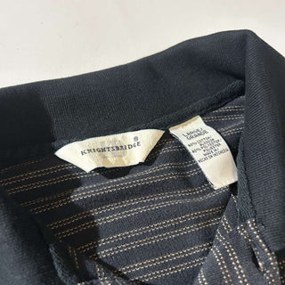 00's knight bridge バーズアイ ボーダー L/S ポロシャツ