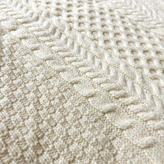 00's "made in IRELAND" john molloy アラン ニット ベスト