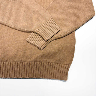 00's "made in JAPAN" LANDS'END Vネック コットン ドリフター セーター