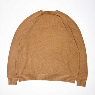 00's "made in JAPAN" LANDS'END Vネック コットン ドリフター セーター