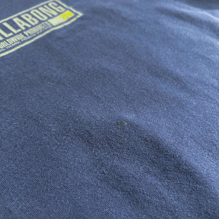 00's "made in USA" BILLABONG センターロゴ ライン カットソー