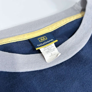 00's "made in USA" BILLABONG センターロゴ ライン カットソー