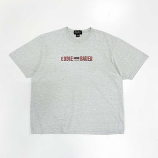 00's "made in USA" Eddie Bauer ロゴプリント Tシャツ