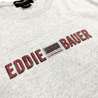 00's "made in USA" Eddie Bauer ロゴプリント Tシャツ