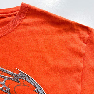 00's "made in USA" Harley-Davidson "Myrtle Beach" 両面プリント Tシャツ(オレンジ)