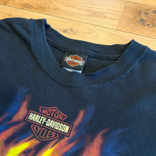 00's "made in USA" Harley Davidson 両面プリント Tシャツ