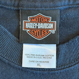 00's "made in USA" Harley Davidson 両面プリント Tシャツ