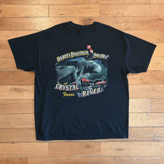 00's "made in USA" Harley Davidson 両面プリント Tシャツ