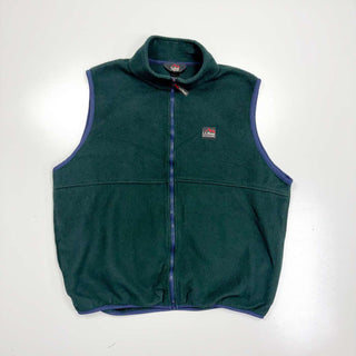 00's "made in USA" L.L Bean OUTDOORS パイピング フリース ベスト