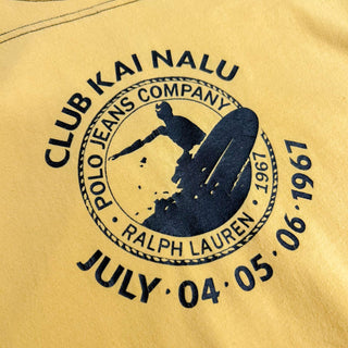 00's "made in USA" POLO JEANS CO. フットボールTタイプ  プリントTシャツ
