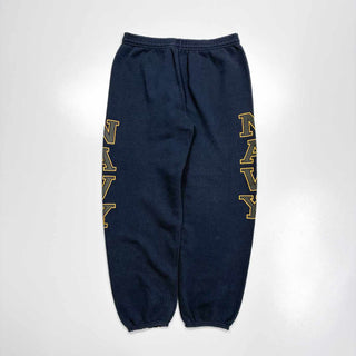 90's "made in USA" SOFEE U.S.NAVY プリント スウェットパンツ