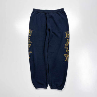 90's "made in USA" SOFEE U.S.NAVY プリント スウェットパンツ