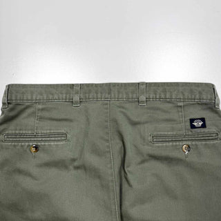 00's "made in USA" dockers 2タック チノパンツ(カーキ)