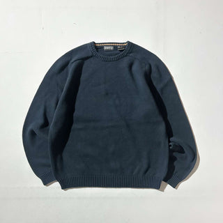 00's st.johns bay ドリフターニット セーター(ブラック)