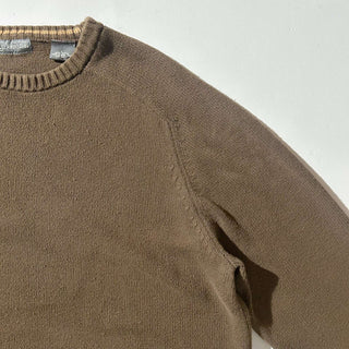 00's st.johns bay ドリフターニット セーター(ブラウン)