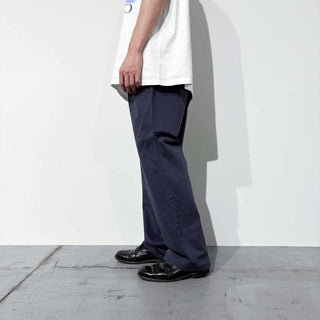 00's van heusen 2タック チノパンツ(ネイビー)