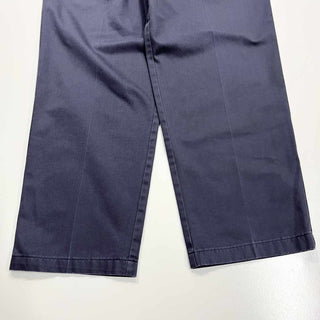 00's van heusen 2タック チノパンツ(ネイビー)