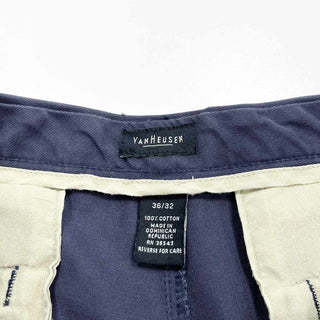 00's van heusen 2タック チノパンツ(ネイビー)